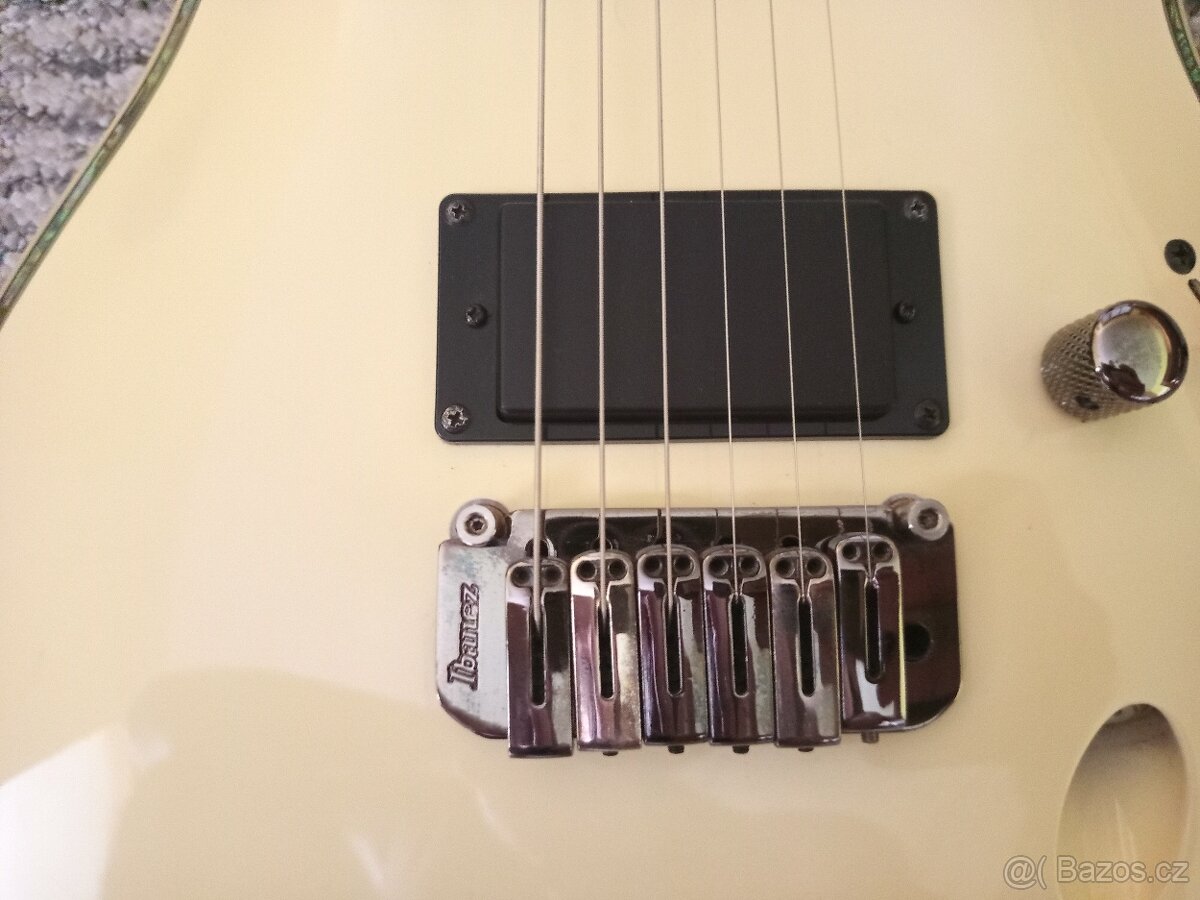 Ibanez SA Series – elegantní krémová elektrická kytara - 2