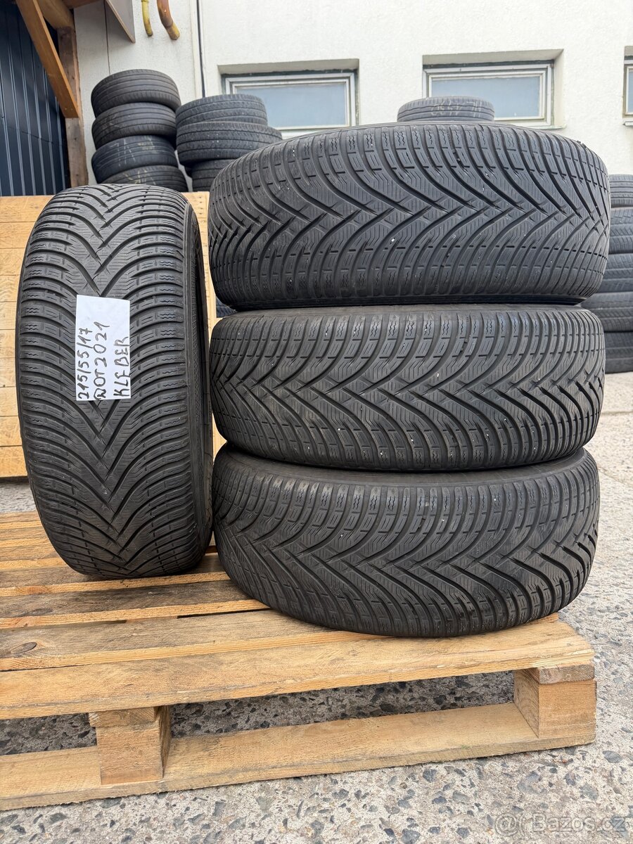 Prodám pneu zimni 215/55/17 - 2