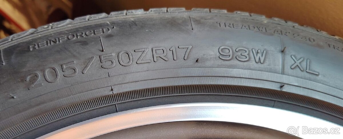 Prodám hezké ALU kola DOTZ: R17,5x120, BMW - 2