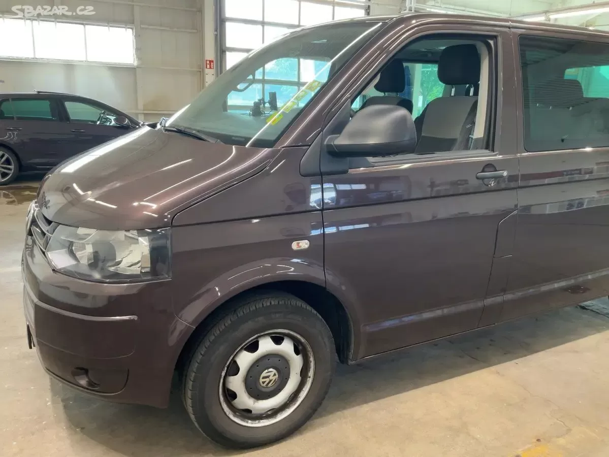 VW T5 Multivan 2.0 TDI 103kW,2014,Tažné,Webasto,1.maj. - 2