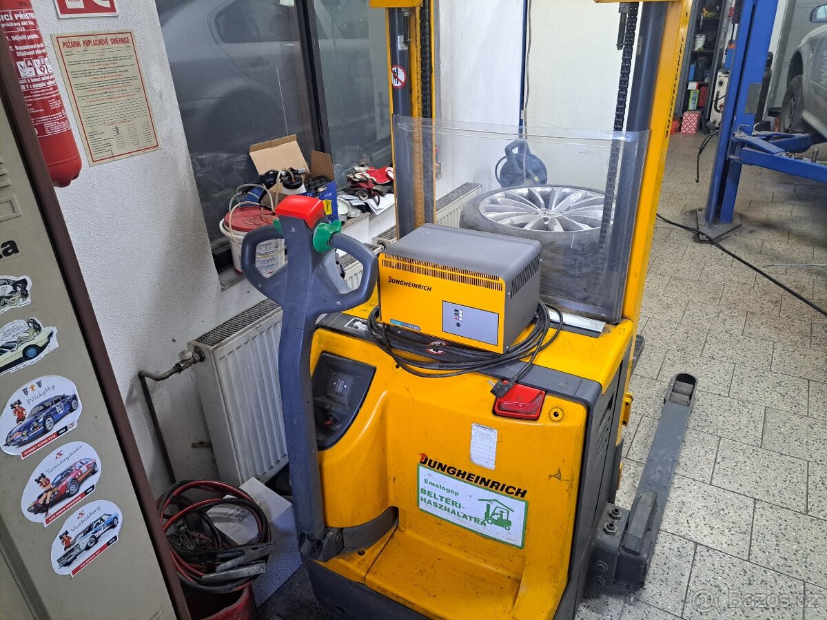 Prodám elektricky vysokozdvižný vozík jungheinrich ejb14 - 2