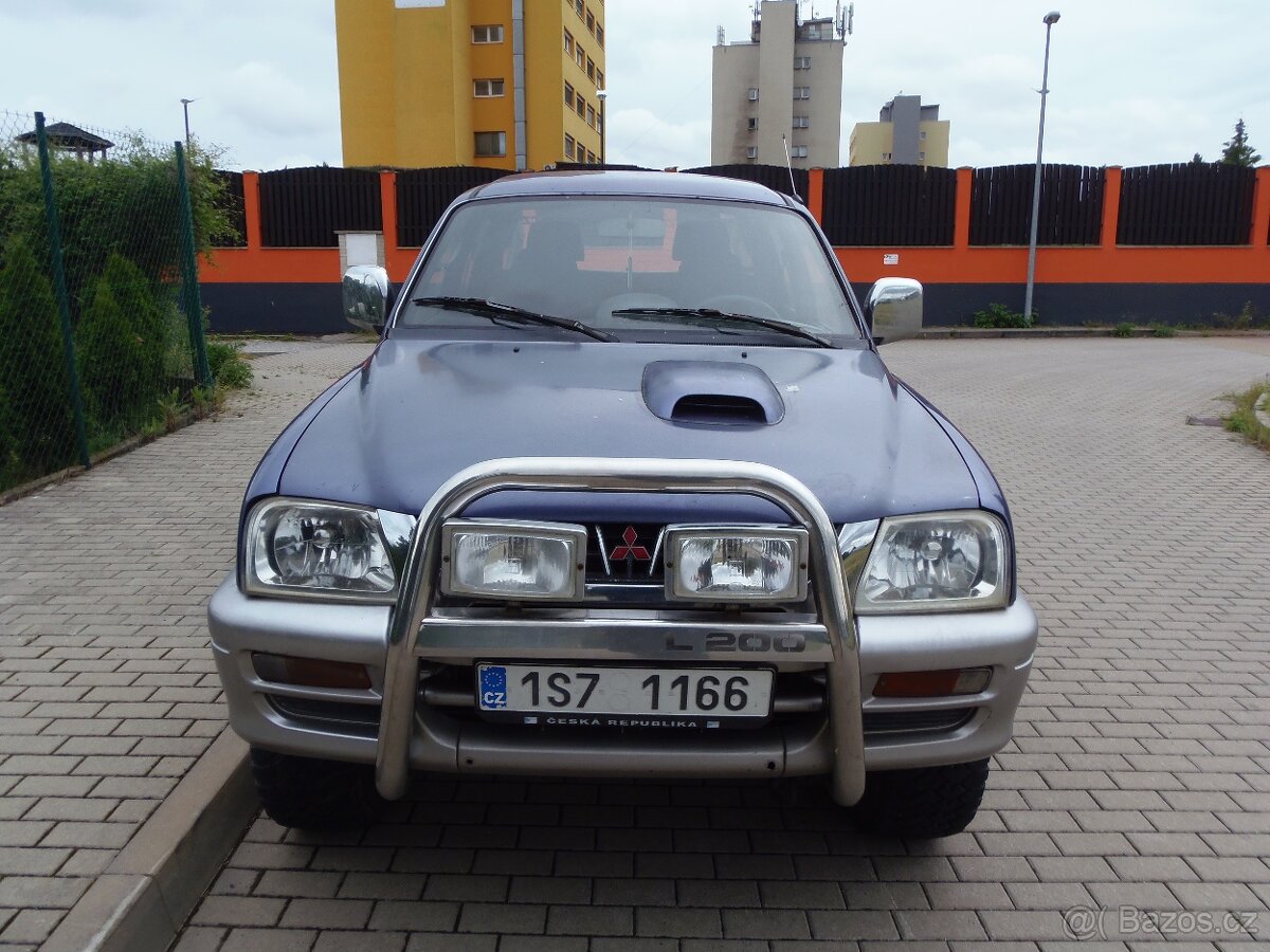 Mitsubishi L200 2.5 TD 4x4 redukce tažné 2.2T