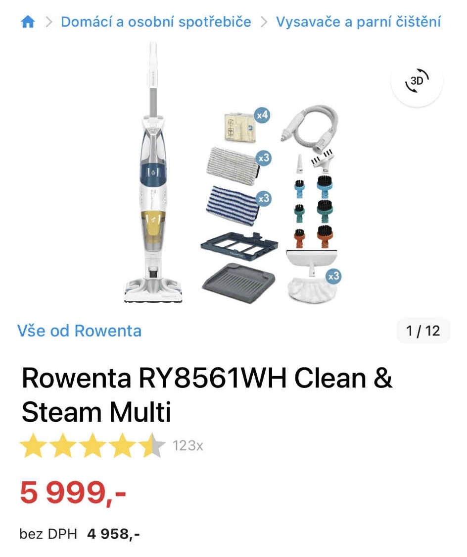 Rowenta RY8561WH Clean&Steam Multi - 2