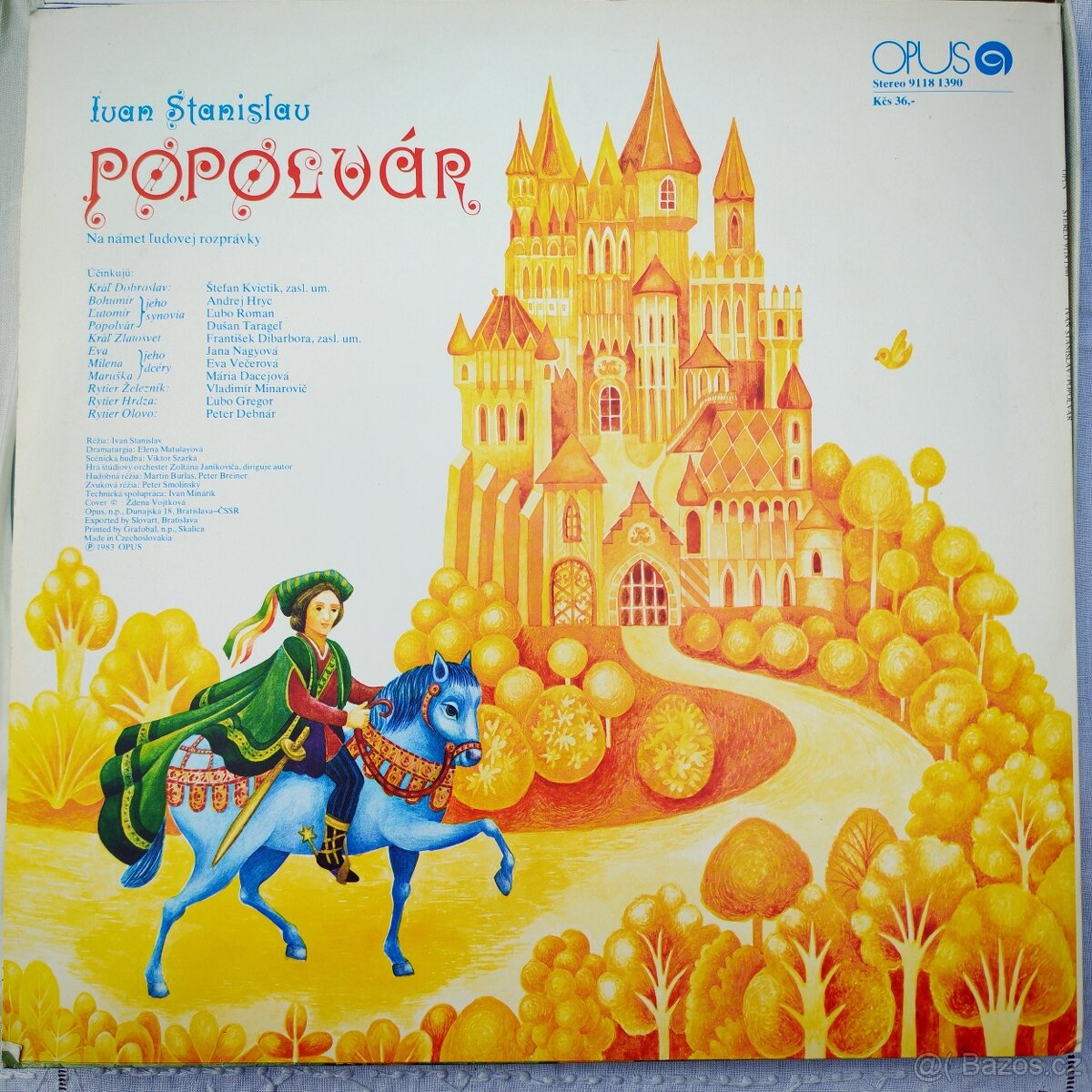 Pohádka Popolvár - Ivan Stanislav - LP - 2