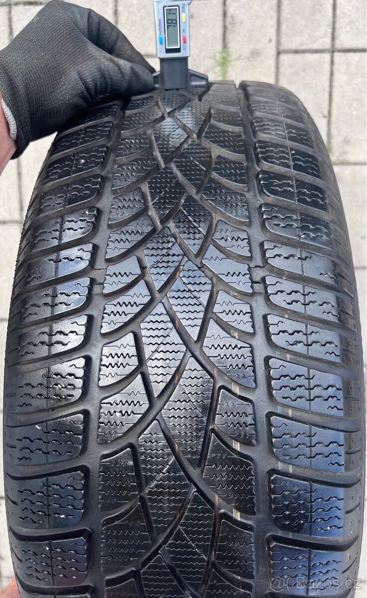 Audi A6 - 17" alu + zimní 225/55 R17 Dunlop 7.5mm - 2