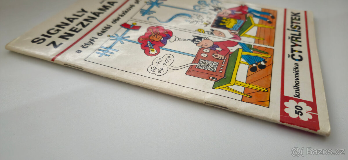 Čtyřlístek č. 50 - Signály z neznáma - VČETNĚ HRY - NELUŠTĚN - 2