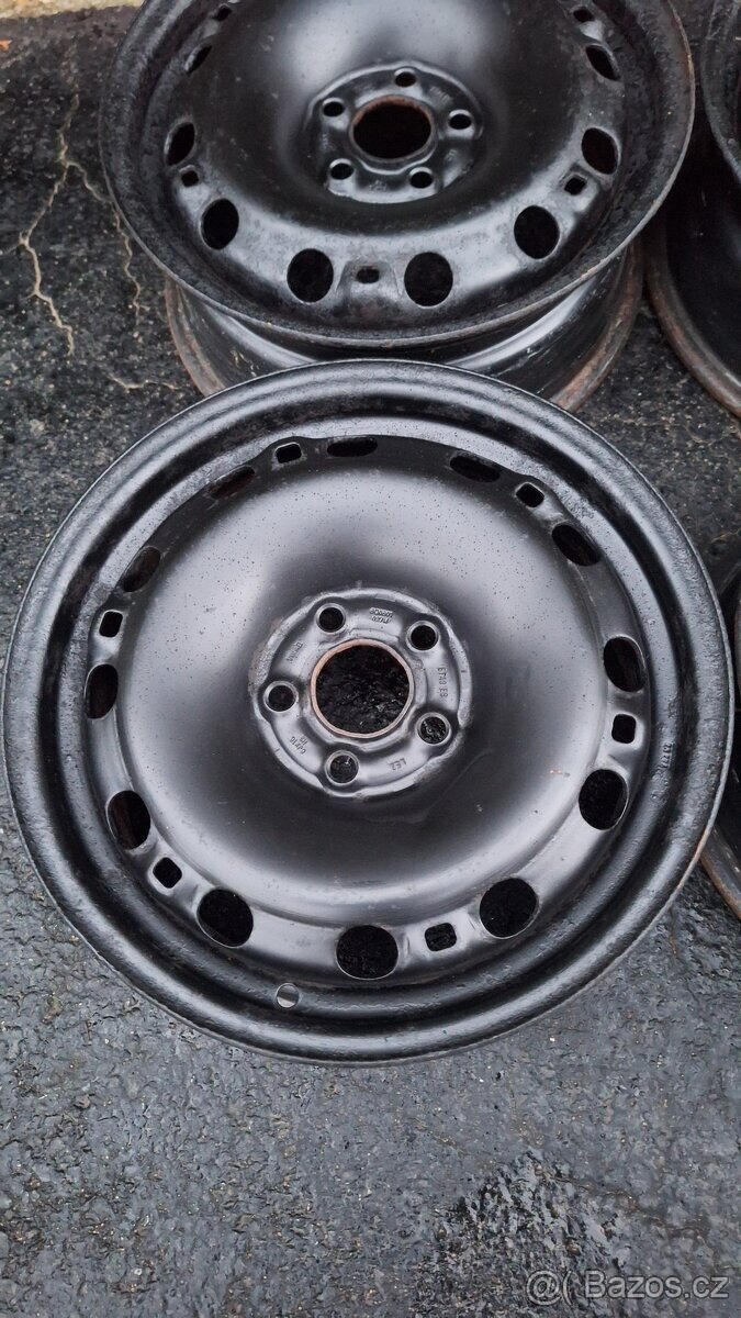 Plechové disky 5x100 R15 - 2