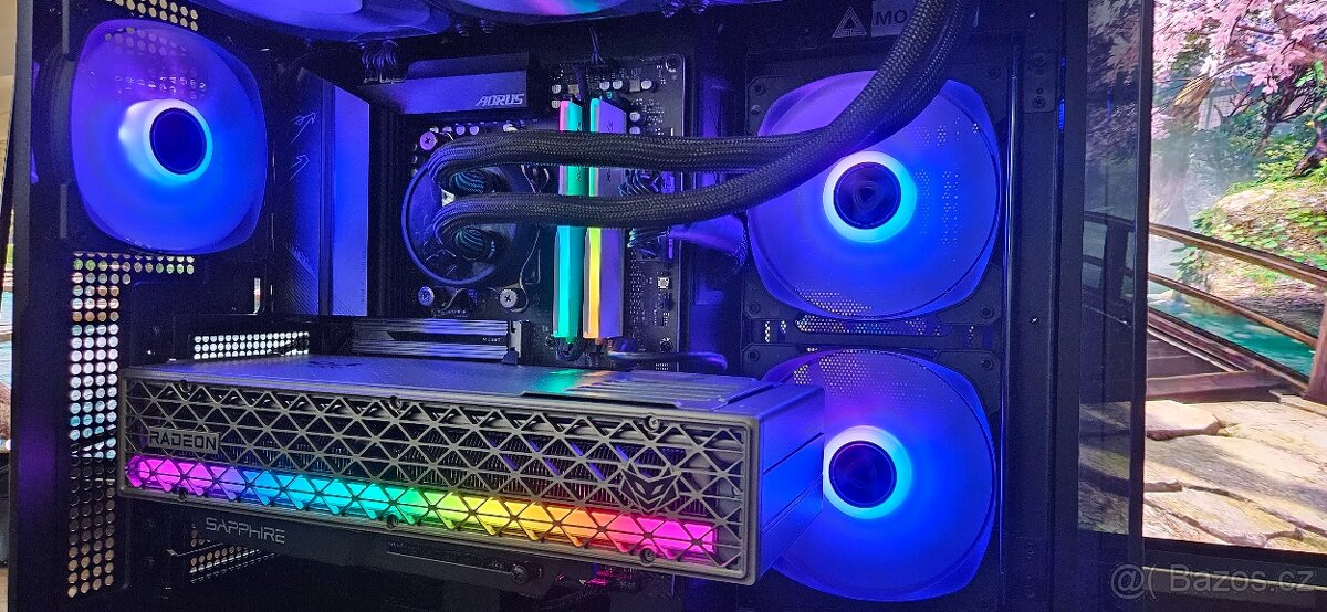 Výkonné PC na AM5–RX9070XT/7600/B650/64GB/1000W/2TB - záruka - 2