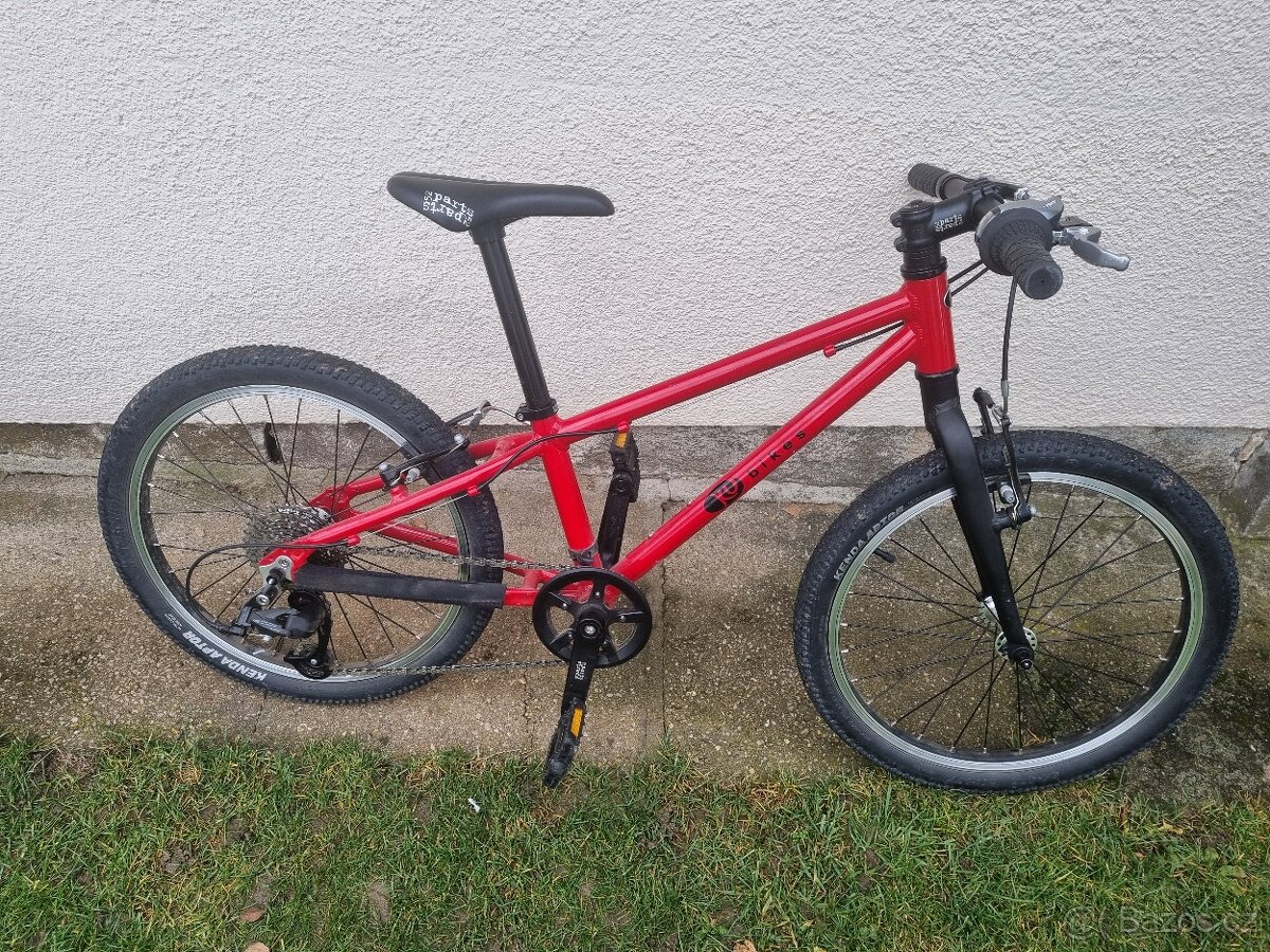 KUBIKES - dětské kolo 20L MTB červená - 2
