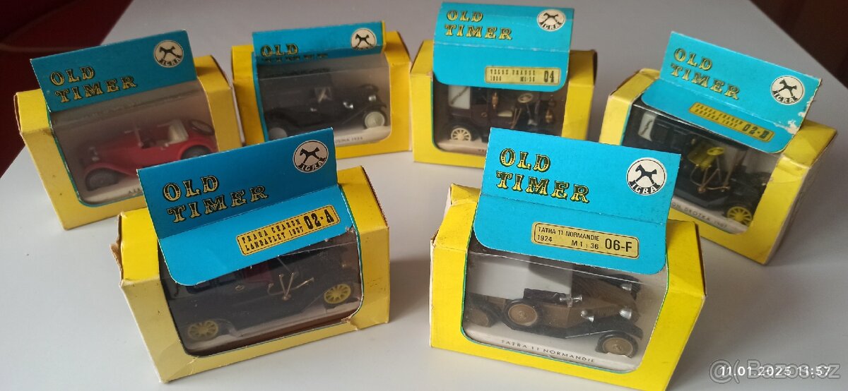 Igra autíčka 6 kusů - 2