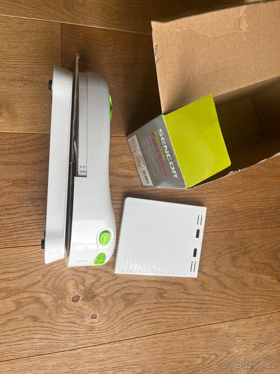 Elektrický Kráječ Sencor SFS 1001GR v originální krabici - 2