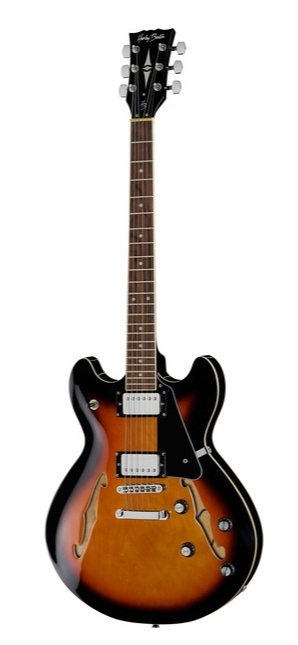 Elektrická kytara Harley Benton - pololubová - 2