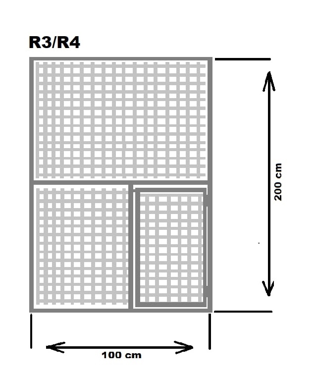Hliníkové rámy na voliery, klece apod… - 2