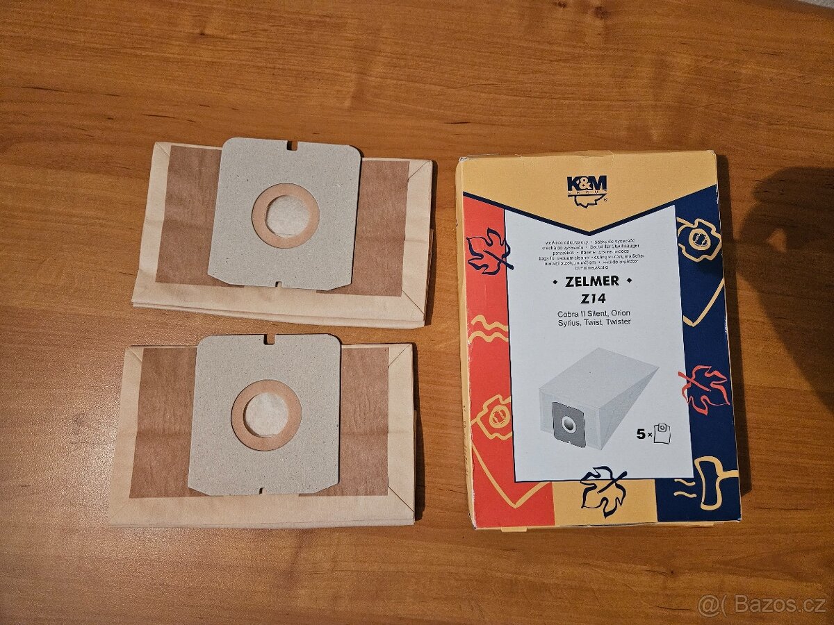 Sáčky do vysavače ZELMER Z14 - nové - 2