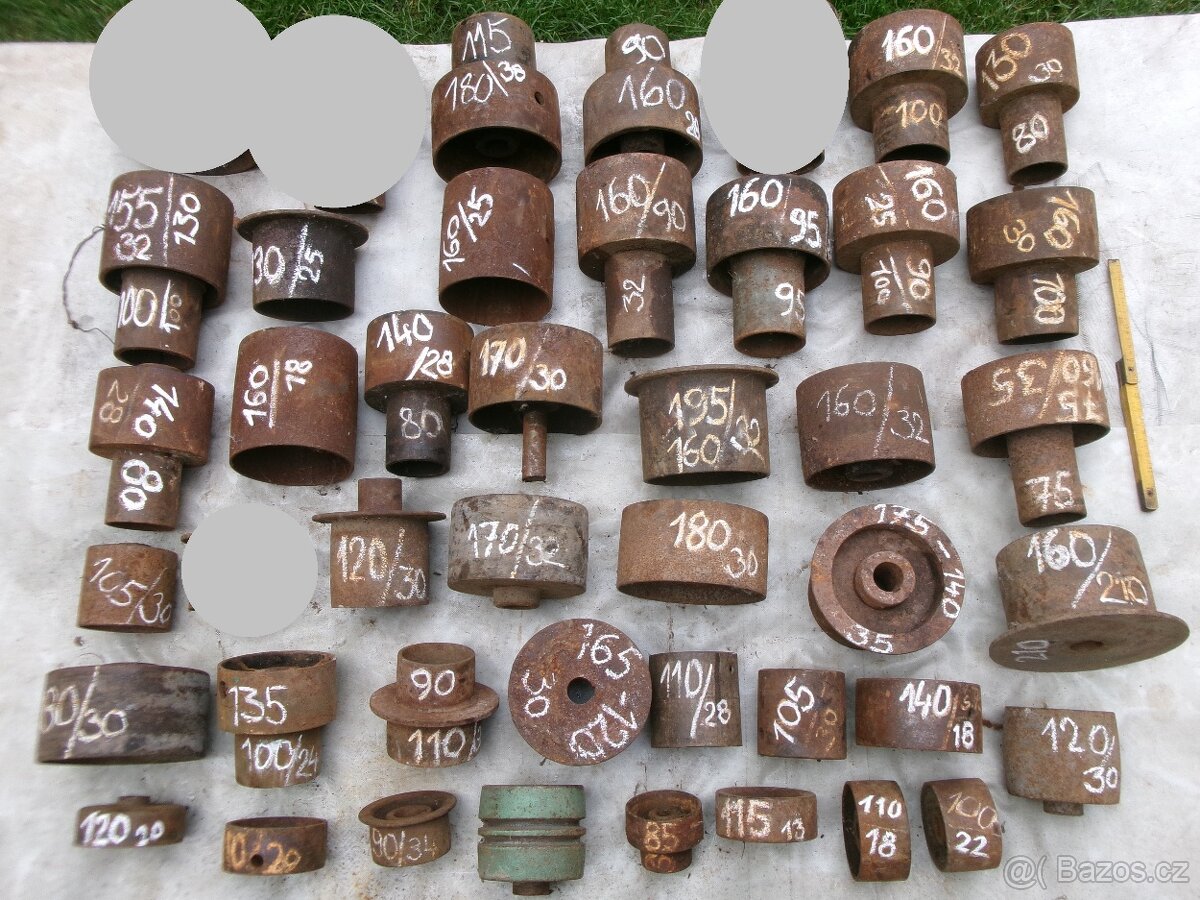 prodám staré litinové řemenice na plochý řemen..... - 2