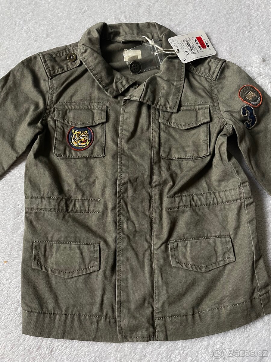 Jarní bunda kluk 104/110 Nová - 2