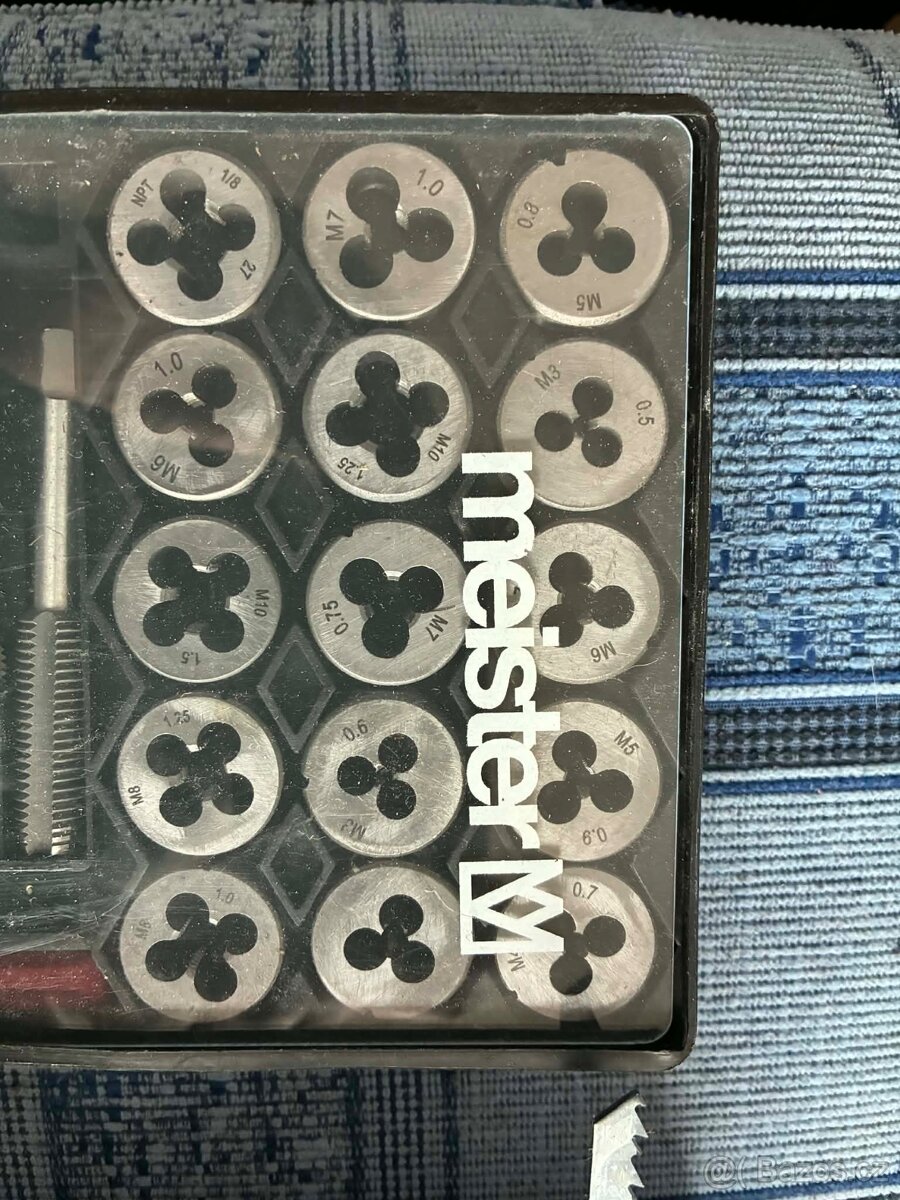 Sada závitníků a závitnic Meister – M4 až M10 - 2