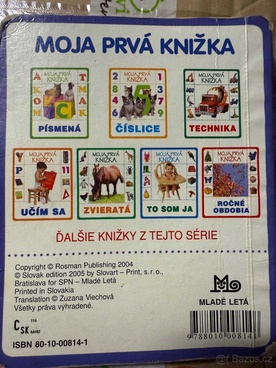 Moja prvá knižka - Slová - 2