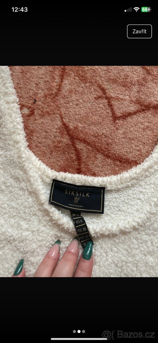 Plyšový top - M - 2