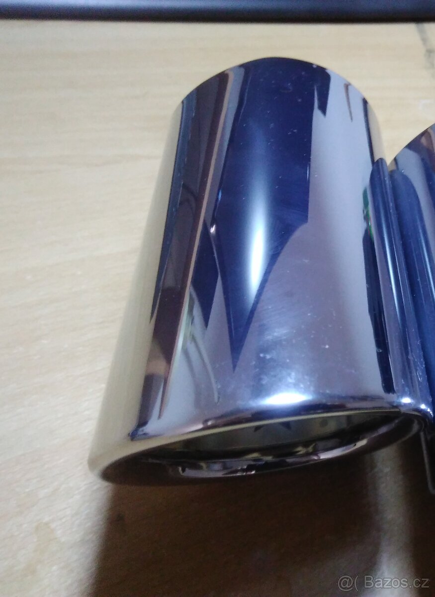 Značková CHROM koncovka VW Audi výfuku - 2