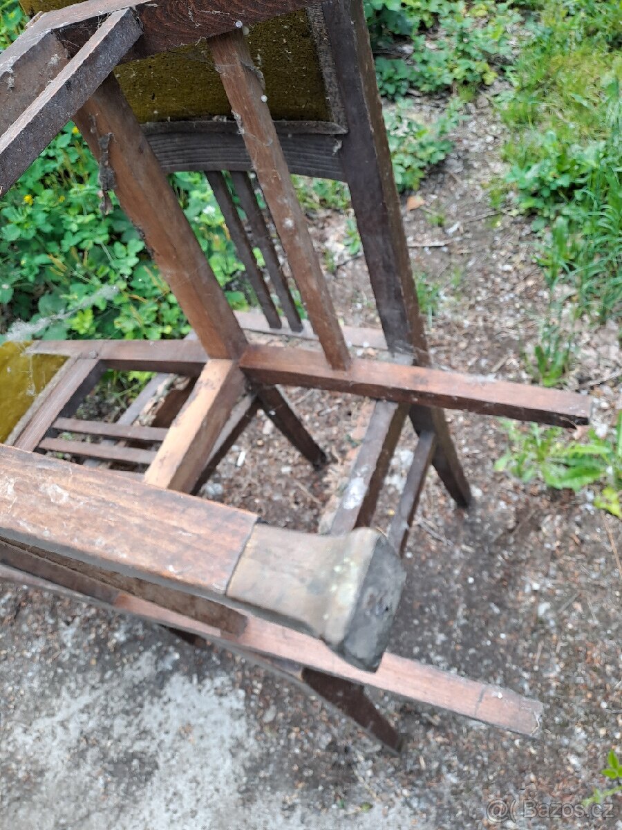 Židle secesní - 2