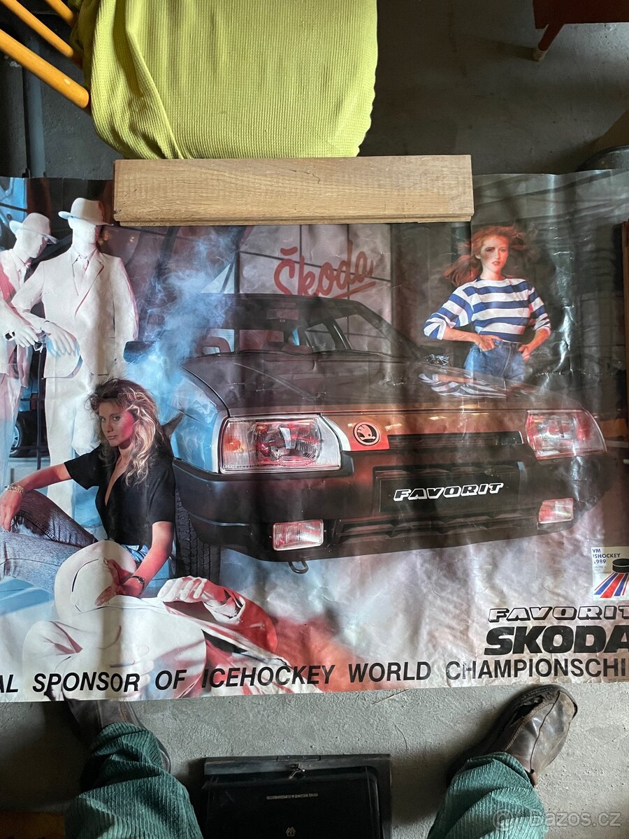 Prodám Retro, auto plakáty - 2