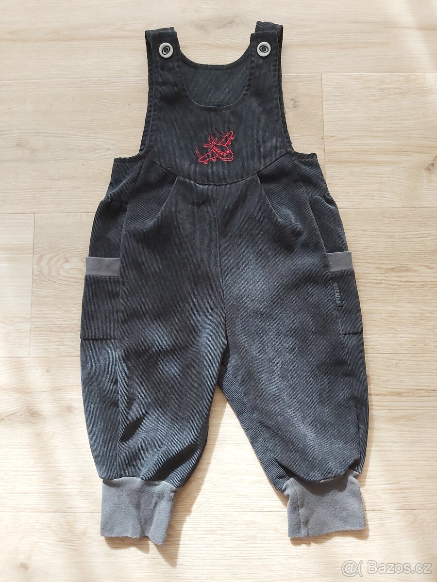 Lacláče 2x + tepláčky vel. 74 - 2