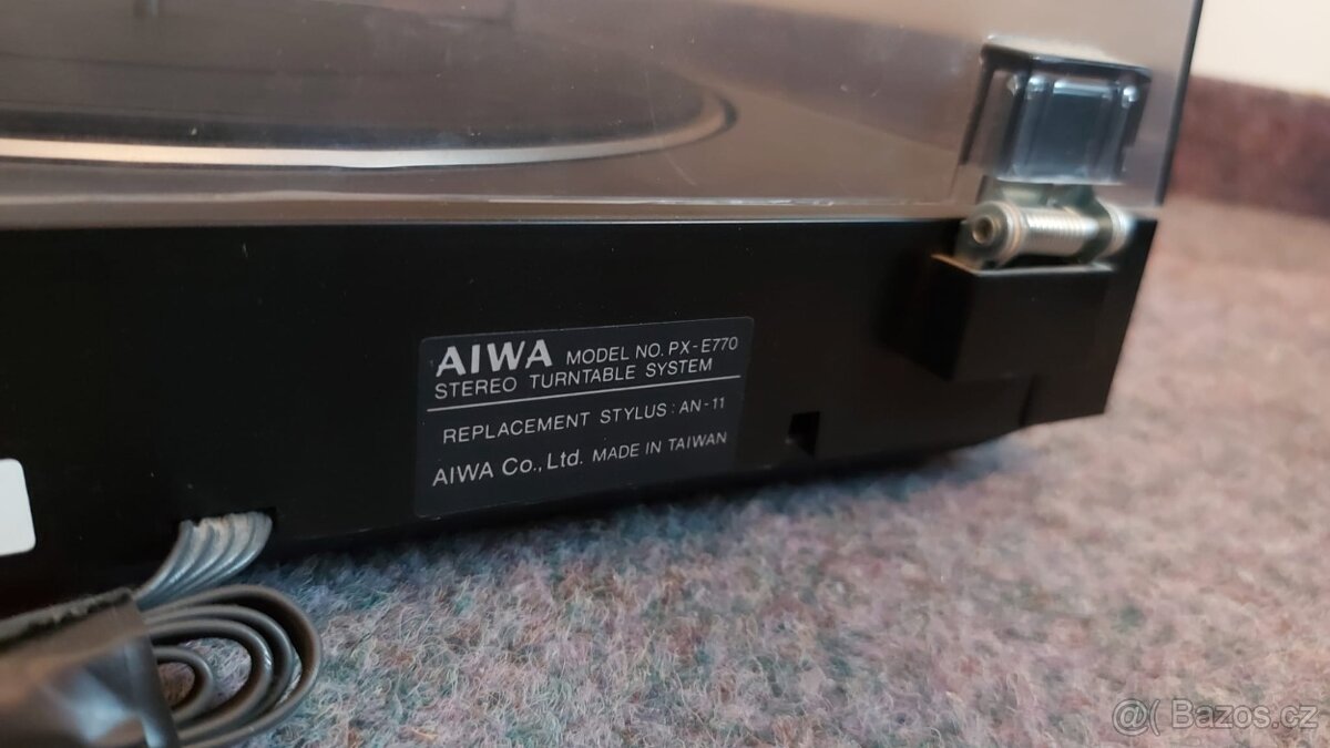 Gramofon Aiwa PX‑E770, plně automatický - 2