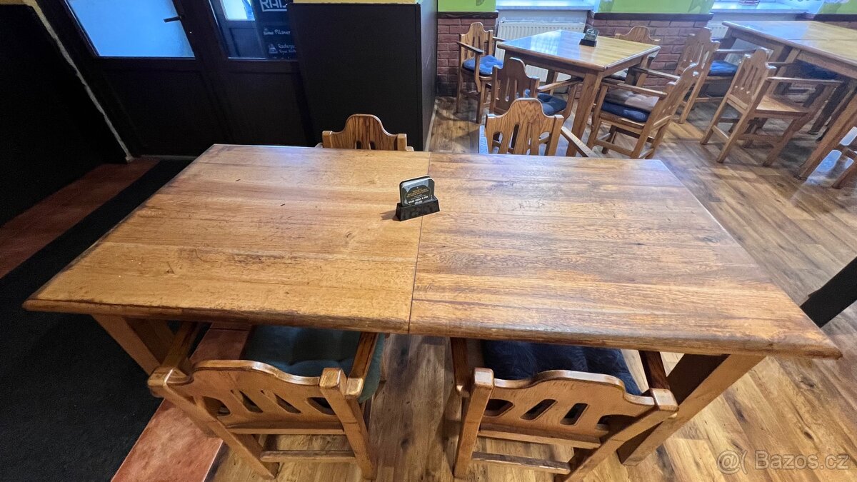 Stoly a židle - masiv - 2