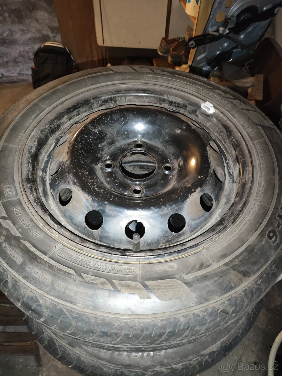 Plechové disky, kola R14 - 2