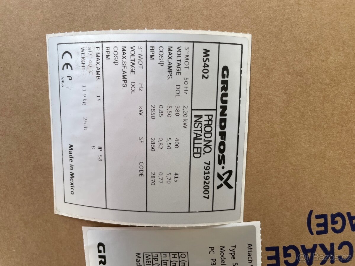 Grundfos SP5A-21 Nové - 2