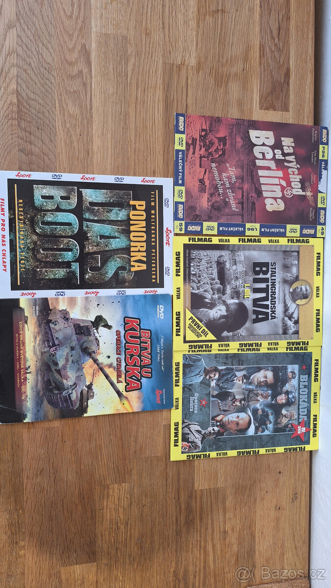 Filmy DVD - Dokumenty / válečné - 2