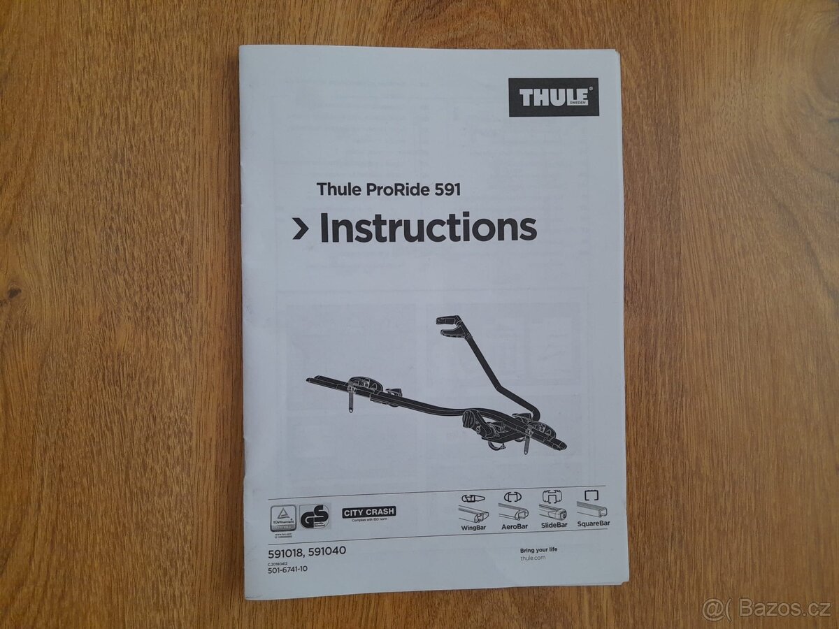 Nosiče kol Thule - 2