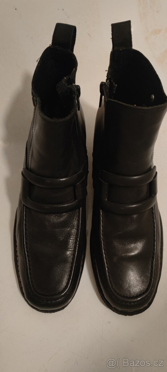 Dámské boty kožené - viz fota - 2