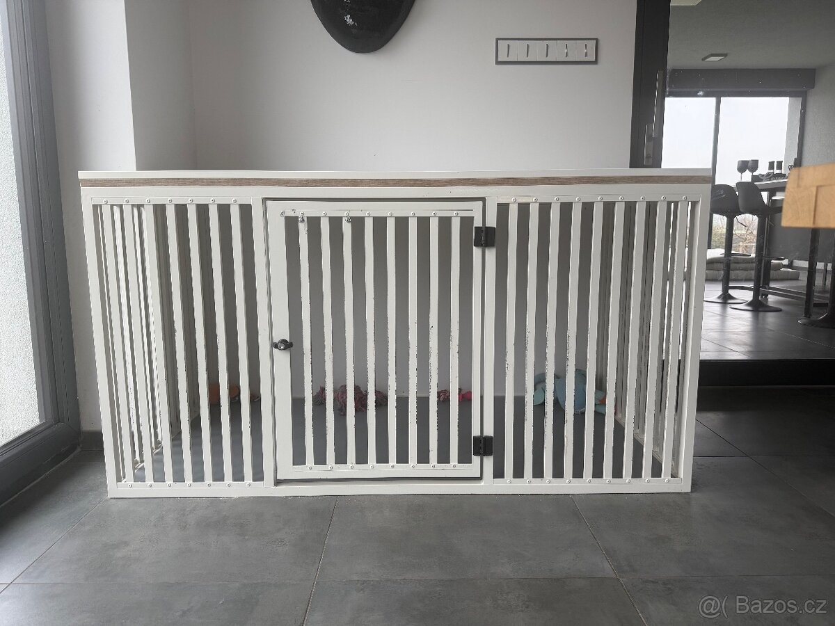 Interiérová klec pro psa 150x80x80 - 2