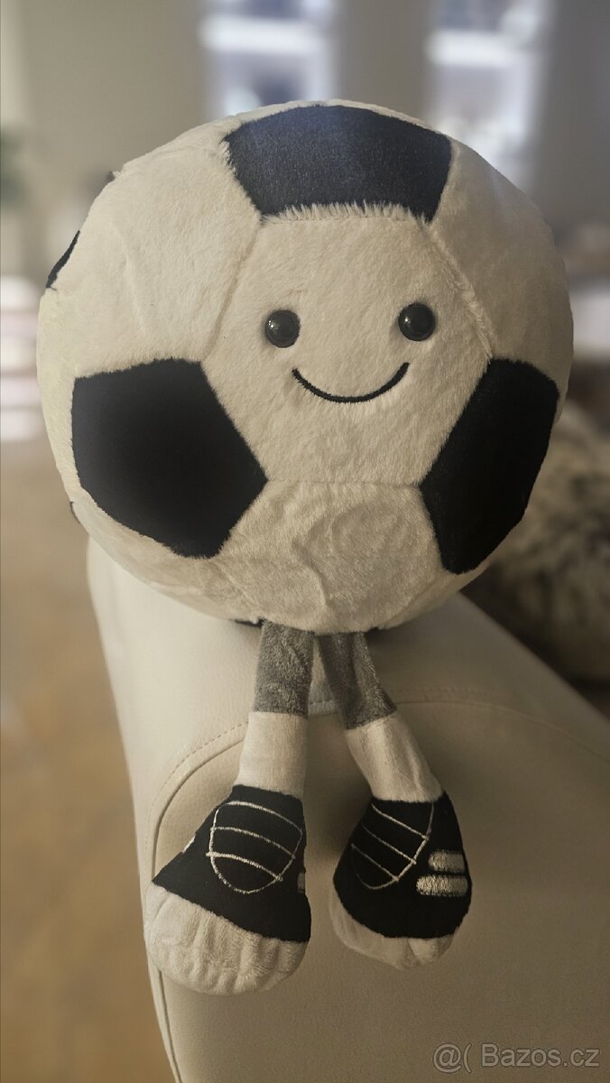 Plyšák - fotbalový míč . - 2