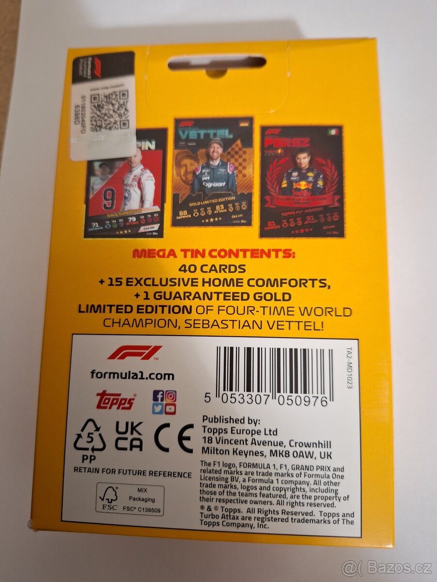 Turbo Attax F1 2021 Mega Tin Box - 2