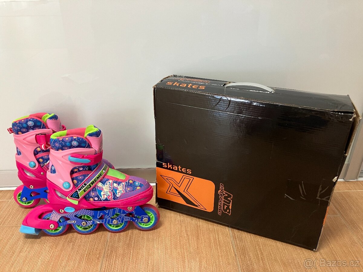 Dětské inline brusle vel. 34-37 - 2