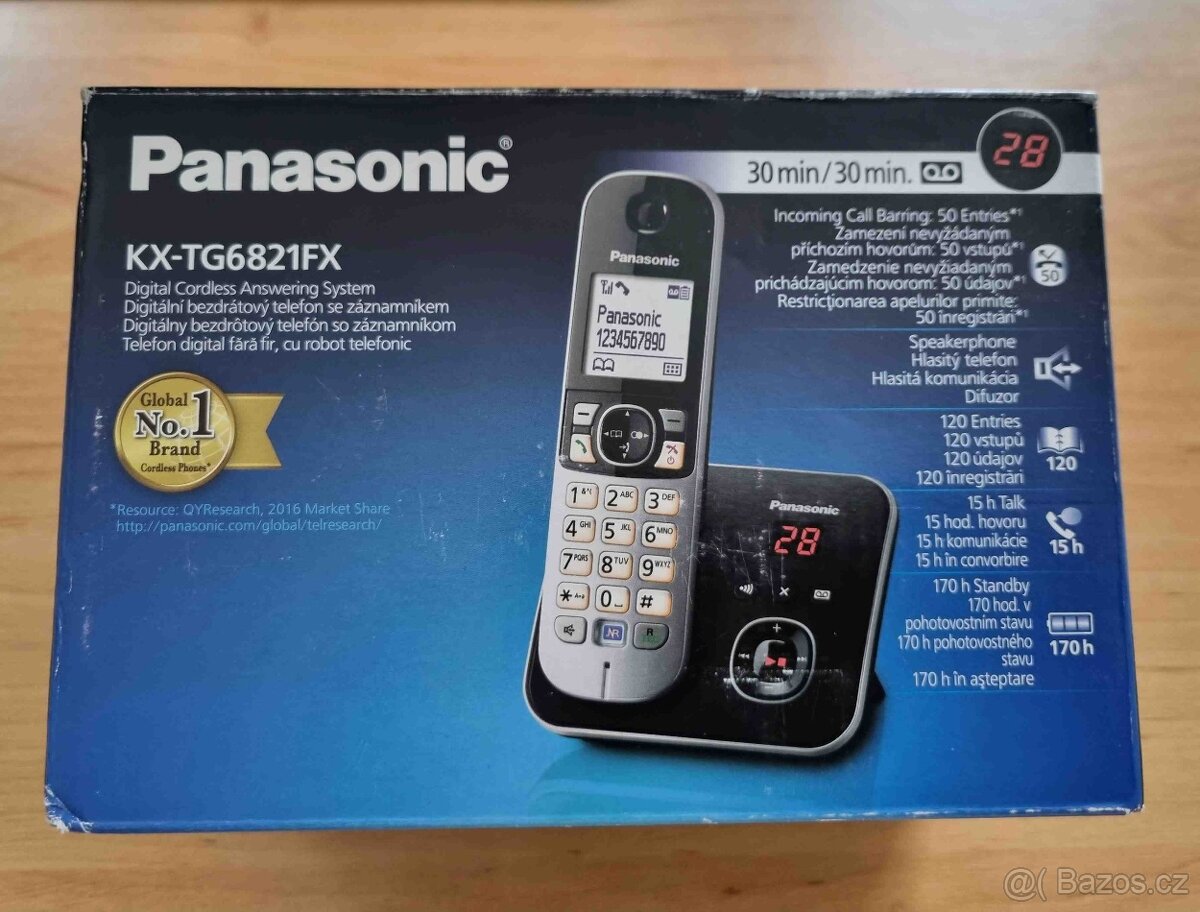 Bezdrátový VoIP telefon Panasonic - 2