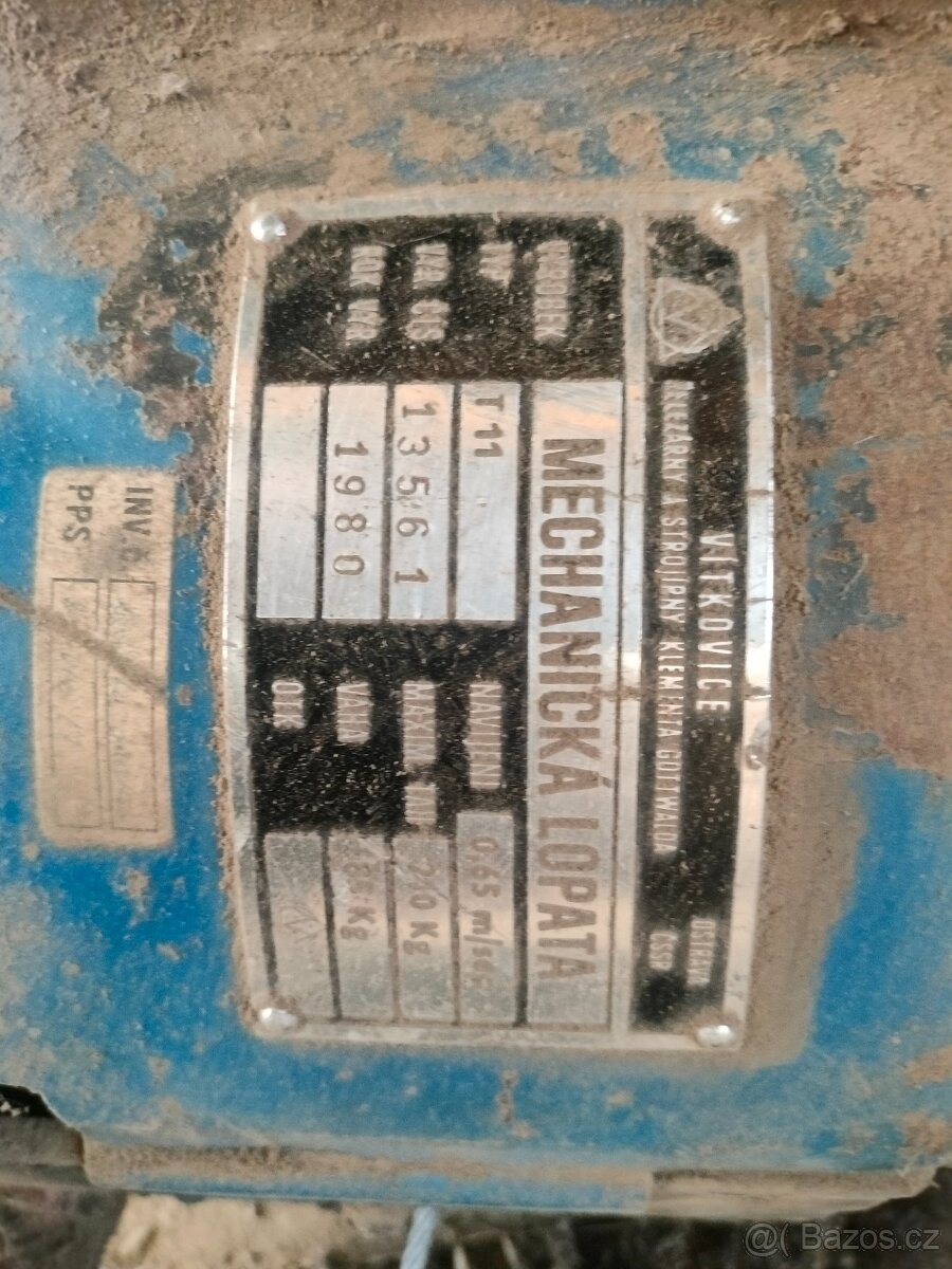 Mechanická lopata t11. Naviják - 2