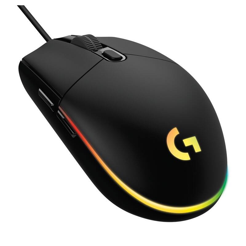 Herní myš Logitech G102 Lightsync, černá - 2