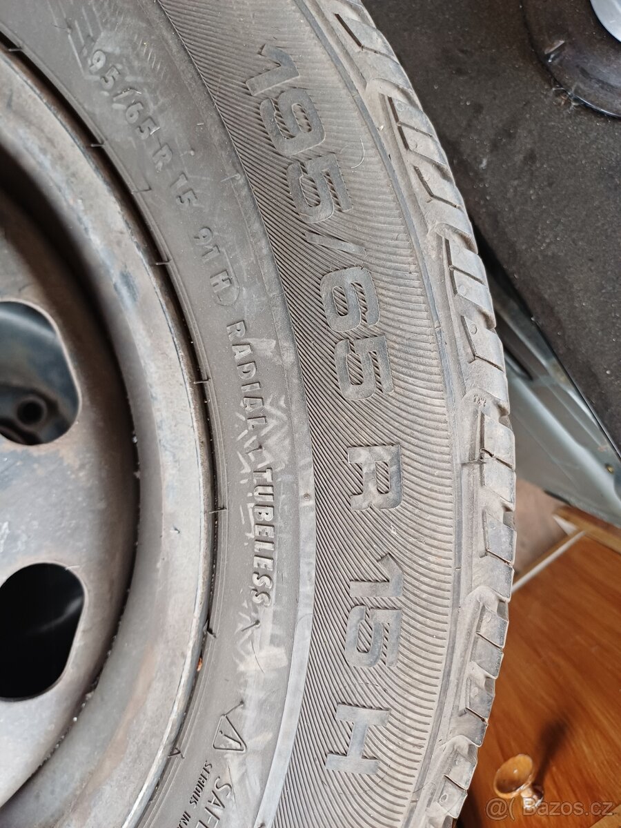 5x100r15 sada letni pneu - 2
