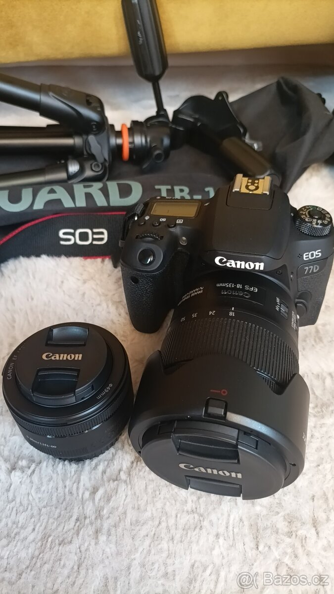 CANON EOS 77D+ objektivy a příslušenství - 2