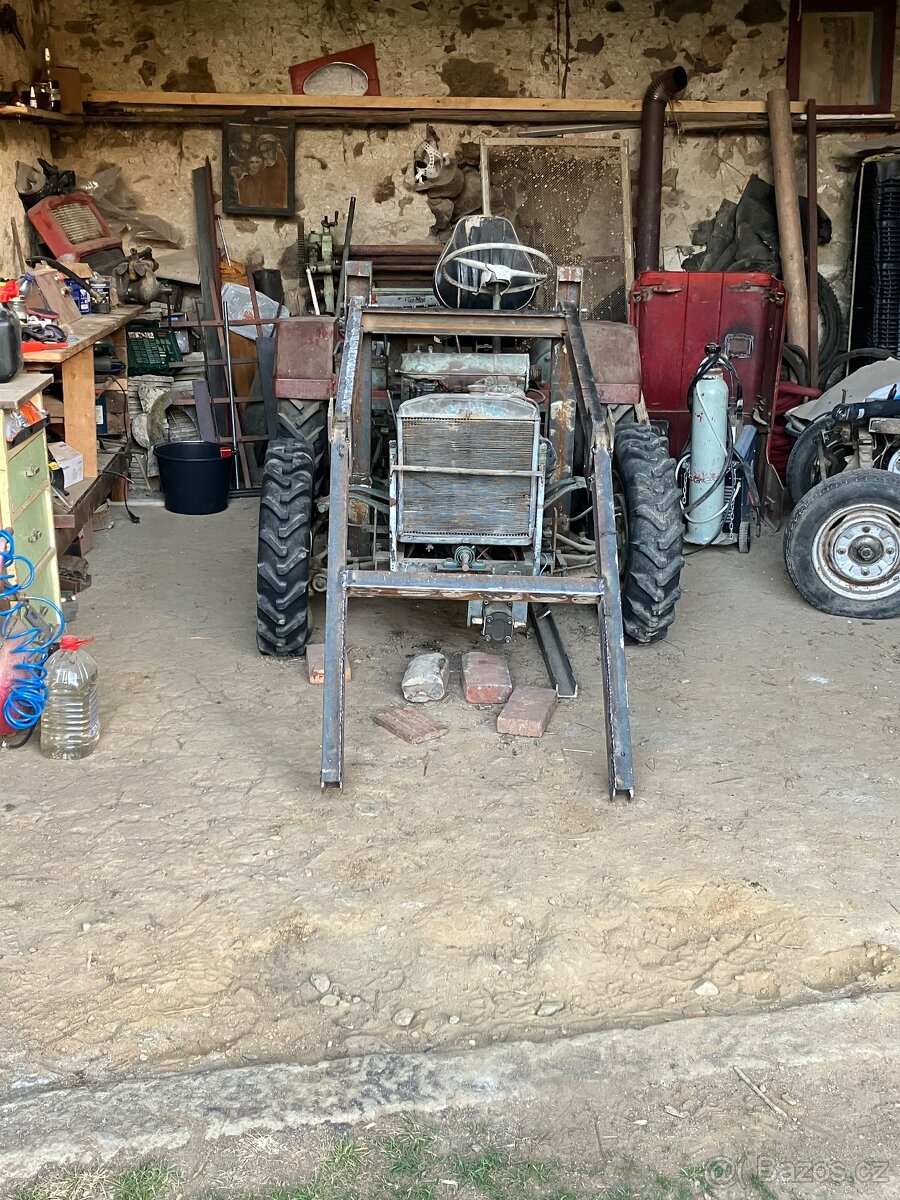 Malotraktor domácí výroby - 2