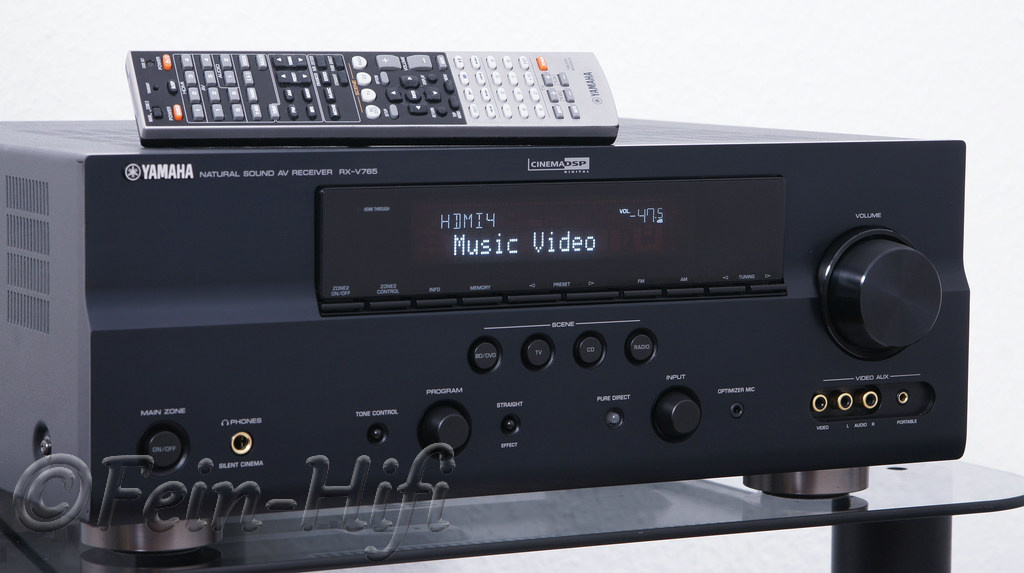 Yamaha RX-V765 7.1 x 145W HDMI AV receiver, DO, nav - 2