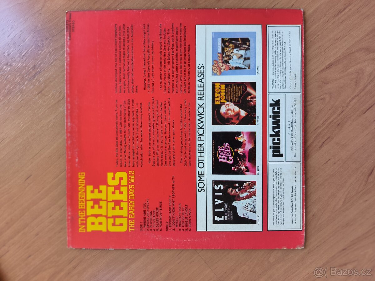 vinyl lp deska Beegees - 2
