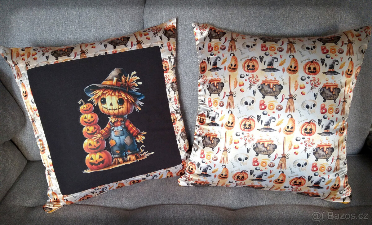 Set povlaků na polštářky - dýňáček - 2