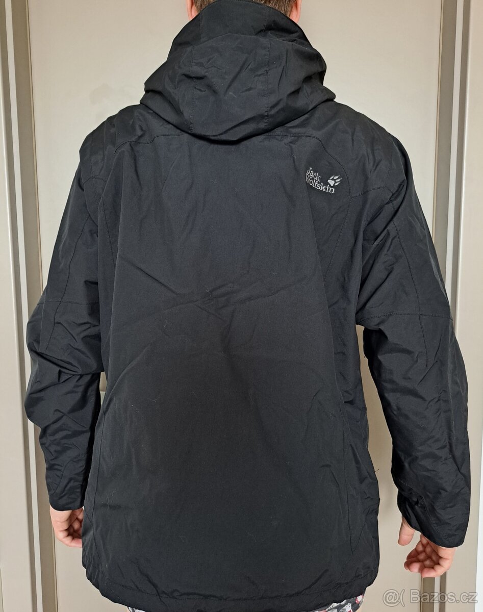 Pánská černá bunda Jack Wolfskin vel. XXL - 2