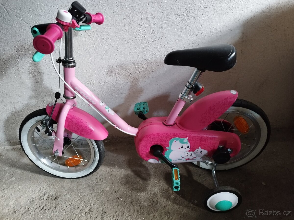 DĚTSKÉ 14" KOLO 3–5 LET 500 UNICORN BTWIN - 2