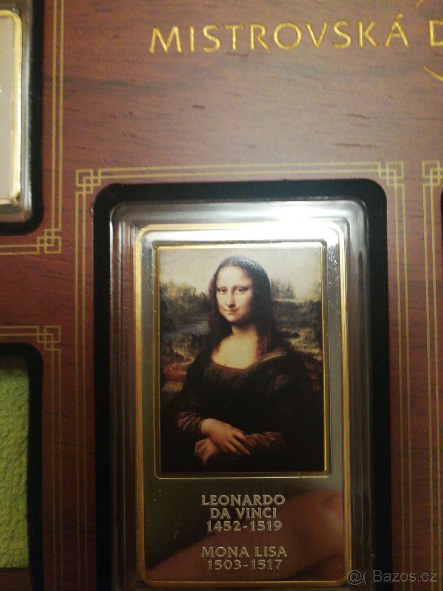 Mistrovská díla světového malířství - pamětní medaile - 2